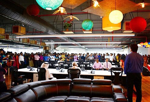 [Translate to Spanish:] India office image-2
