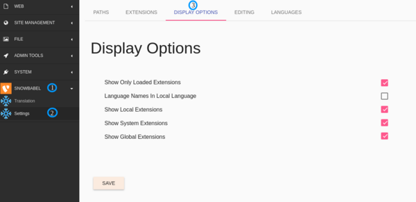 ext display