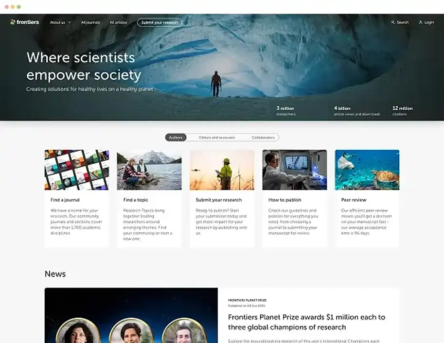 Frontiers