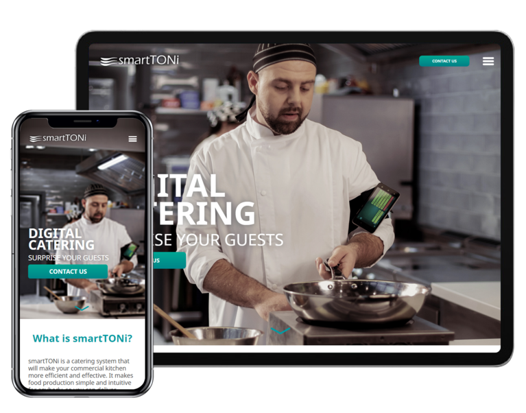 smartTONi Website Mobile and Tablet